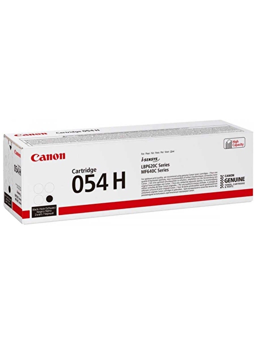 Canon CRG-054H-3028C002 Uyumlu Yüksek Kapasiteli Orjinal Siyah Toner