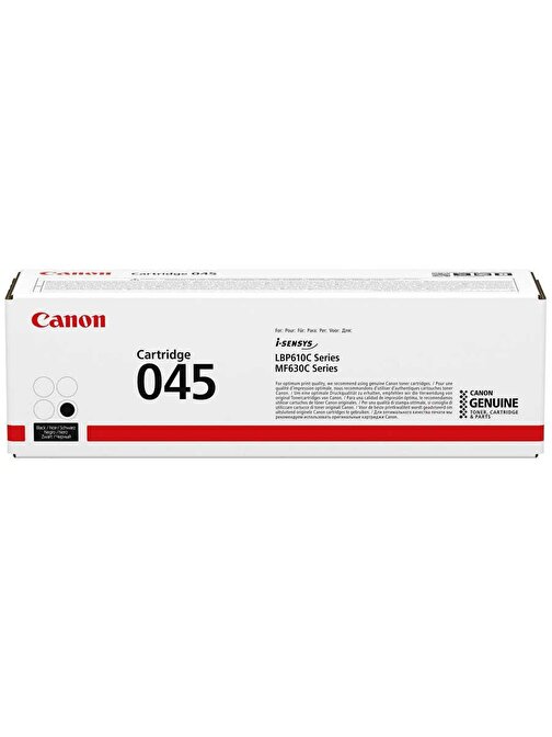 Canon CRG-045-1242C002 Uyumlu Orjinal Siyah Toner