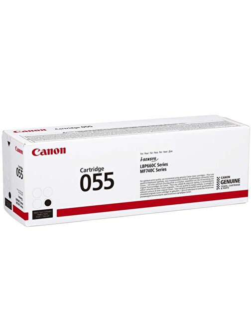 Canon CRG-055-3016C002 Uyumlu Orjinal Siyah Toner