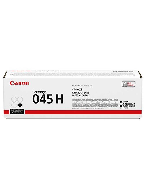 Canon CRG-045-1246C002 Uyumlu Yüksek Kapasiteli Orjinal Siyah Toner