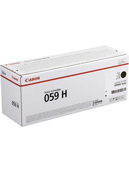 Canon CRG-059H-3627C001 Uyumlu Orjinal Siyah Toner