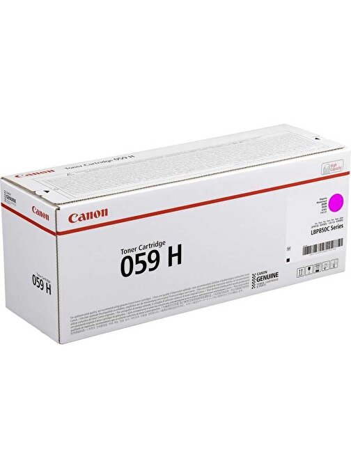 Canon CRG-059H-3625C001 Uyumlu Orjinal Kırmızı Toner