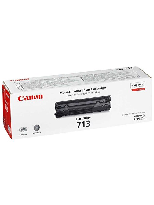 Canon CRG-713-1871B002 Uyumlu Doldurmalı Orjinal Siyah Lazer Toner