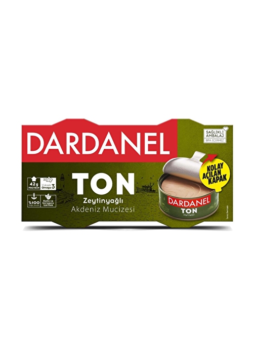 Dardanel Zeytinyağlı Ton Balığı 2x140 gr