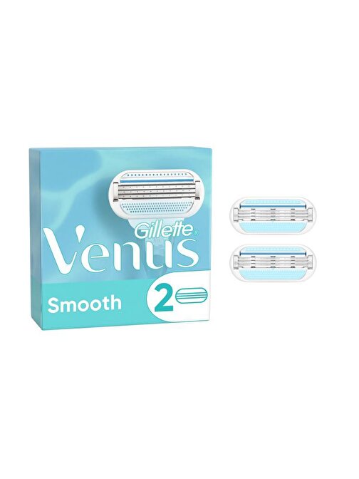 Gillette Venus Smooth 2'li Kadın Tıraş Bıçağı