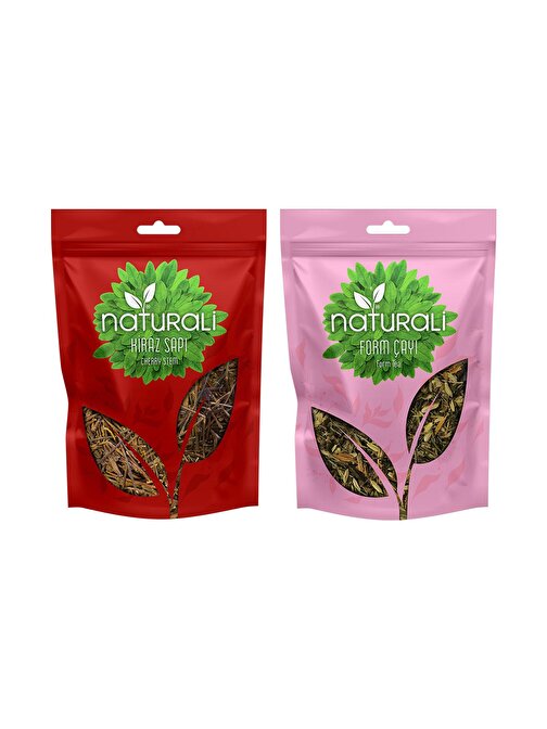 Naturali Detoks Paketi Form Çayı 100 gr & Kiraz Sapı 75 gr