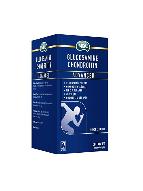 Nbl Glukozamin Advanced 60 Tablet