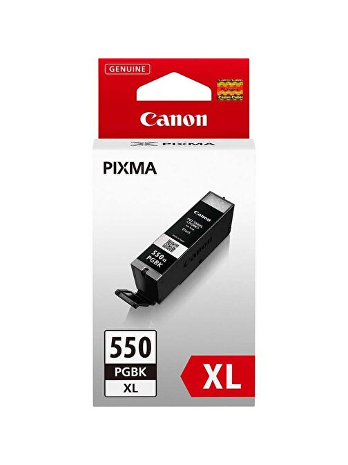Canon Pgı-550Pgbk Xl Siyah Yüksek Kapasiteli Orijinal Mürekkep Kartuş 6431B001