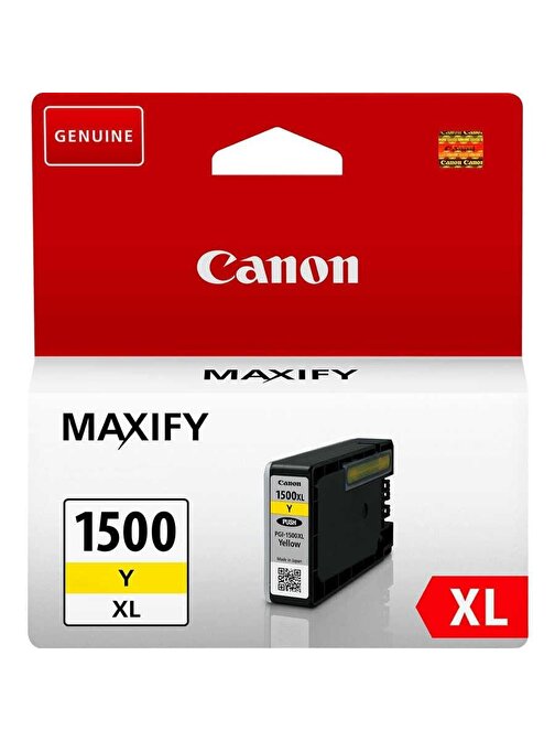 Canon Pgı-1500Xl Y Sarı Orijinal Mürekkep Kartuş 9195B001