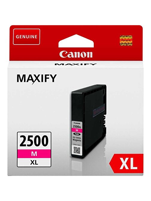 Canon Pgı-2500Xl M Kırmızı Orijinal Mürekkep Kartuş 9266B001