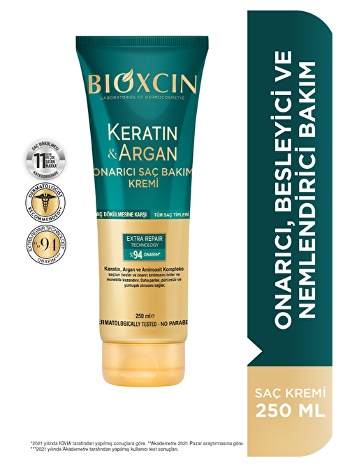 Bioxcin Keratin & Argan Bakım Sıvı Saç Kremi