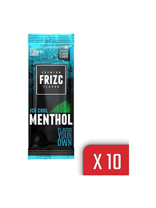 Frizc Aroma Kartı Ice Cool Mentol 10'lu