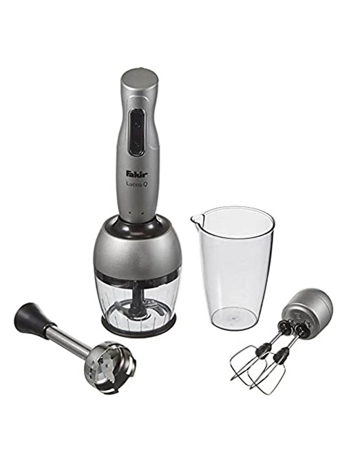 Fakir Lucca Q 1000 W Çoklu Blender Seti Silver