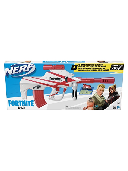 Nerf Fortnite B-Ar F2344 Sert Plastik Küçük Çok Renkli Silah 8 - 12 Yaş