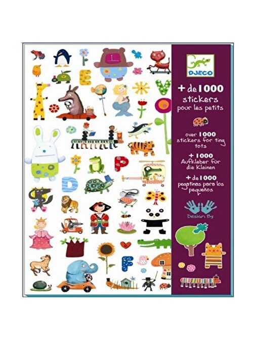 Djeco Çıkartmalar / 1000 Stickers For Little Ones
