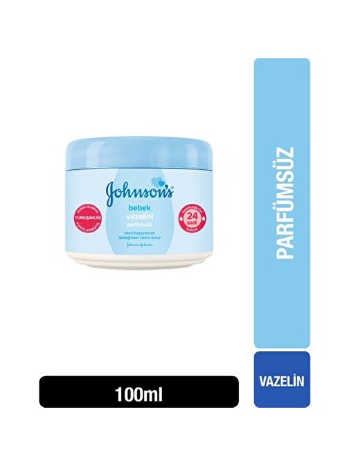 Johnson'S Baby Vücut Bebek Nemlendirici Parfümsüz Vazelin 100 ml