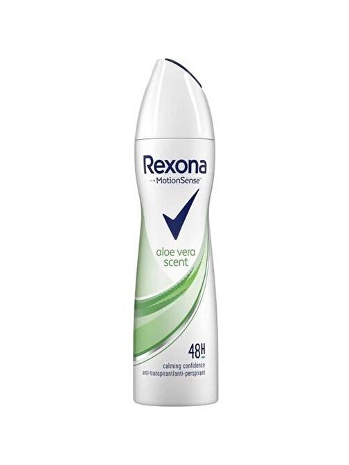 Rexona Aloe Vera Özlü Alüminyumsuz Kadın Sprey Deodorant 150 Ml