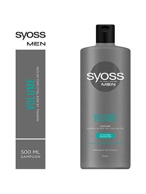 Syoss Men Volume Şampuan 500 ml