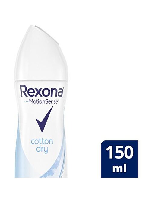 Rexona Cotton Dry Kadın Sprey Deodorant 150 Ml