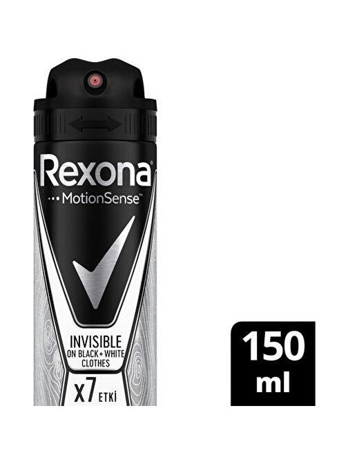 Rexona Men Invısıble Black Whıte Sprey 150 Ml