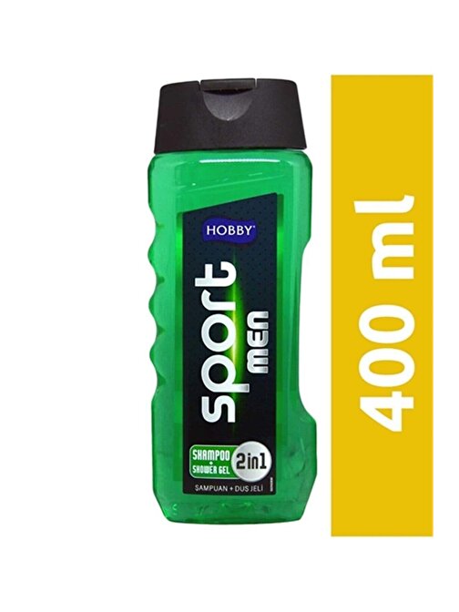 Hobby Men Duş Jeli+Şampuan 2 In 1 Sport 400 ml