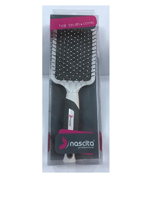 Nascita 7804 Geniş Yüzeyli Saç Fırçası Siyah