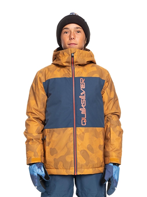 Quiksilver Side Hit Çocuk Snowboard Su Geçirmez Kayak Montu Eqbtj03158 12 Yaş