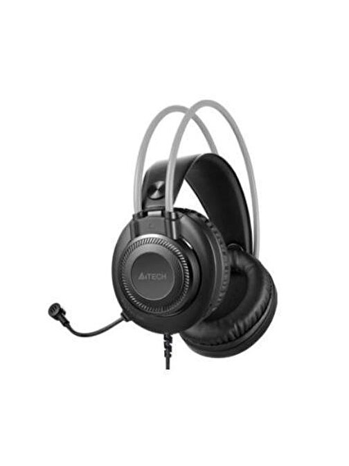 A4 Tech TECH FH-200U USB Kablolu Mikrofonlu Kulak Üstü Kulaklık Gri