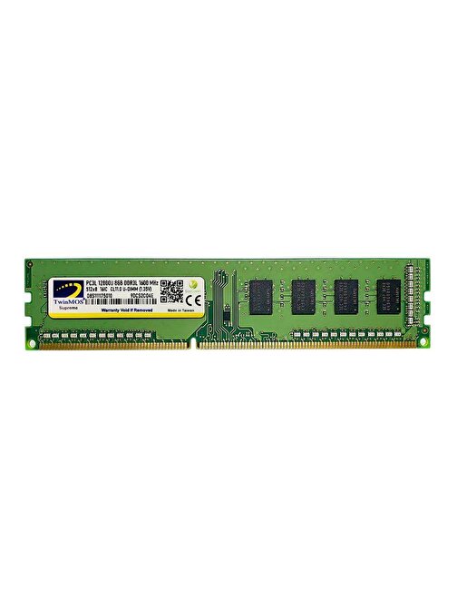 Twinmos MDD38GB1600D 2 GB CL 11 DDR3 1X8 1600 Mhz Ram