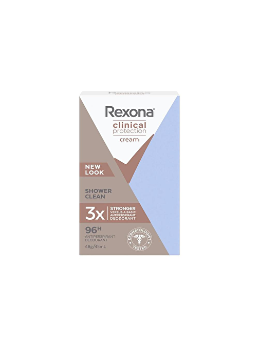 Rexona Clinical Prtoection Stick Deodorant 45ml Shower Clean