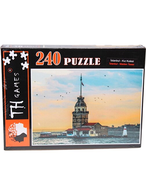 240 Parça Kutulu Puzzle En Gözde Şehirler : Kız Kulesi