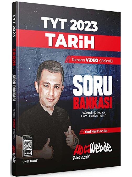 Hocawebde Yayınları 2023 Tyt Tarih Tamamı Video Çözümlü Soru Bankası
