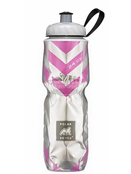 Polar Bottle Insulated Chevron Termos 0.70 Litre-Pembe