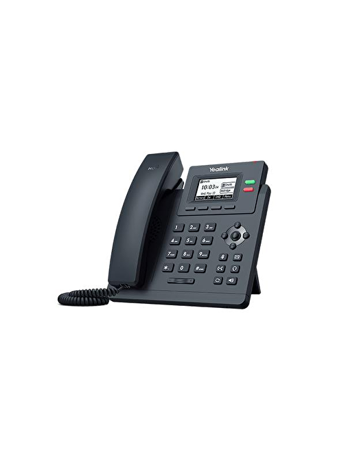 Yealink T31P PoE Destekli IP Masaüstü Telefon Siyah