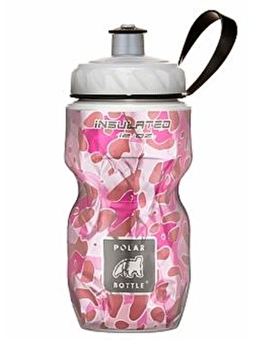 Polar Bottle Insulated Graphic Termos 0.35 Litre-Pembe