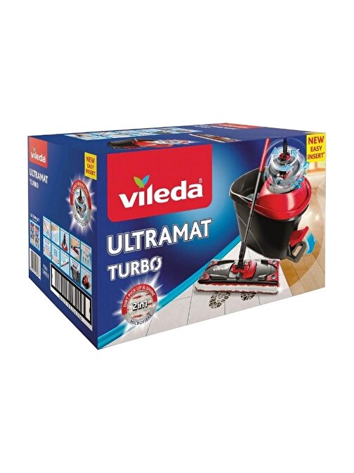 Vileda Ultramat Turbo Pedallı Temizlik Seti