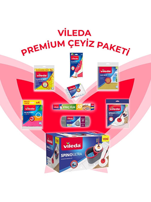 Vileda Premium Çeyiz Paketi - Vileda Spino Ultra