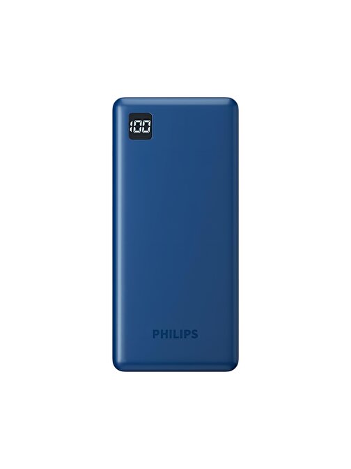 Philips DLP2111/93 20000 mAh 22.5W Led Göstergeli USB Üç Çıkışlı Led Göstergeli Kablolu Powerbank