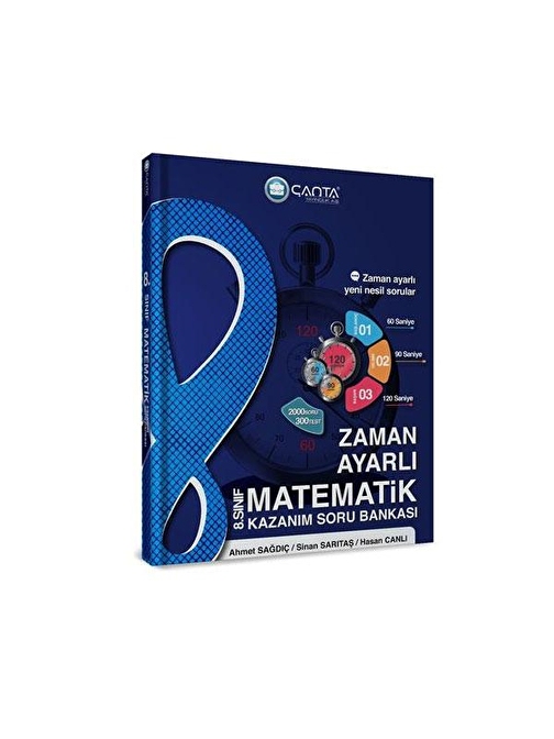 Çanta Yayınları 8. Sınıf Yeni Matematik Zaman Ayarlı Kazanım Soru Bankası