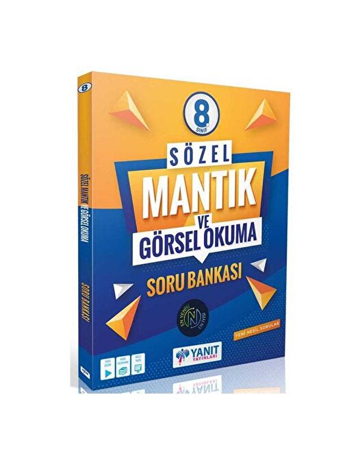 8 Sınıf Sözel Mantık ve Görsel Okuma Soru Bankası Yanıt Yayınları