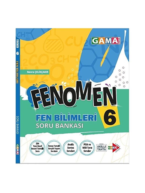 Gama Yayınları 6. Sınıf Fen Bilimleri Fenomen Soru Bankası