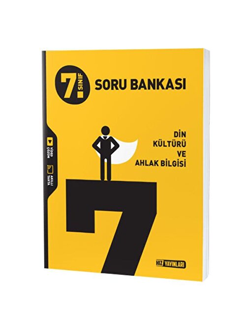 Hız Yayınları 7. Sınıf Din Kültürü ve Ahlak Bilgisi Soru Bankası