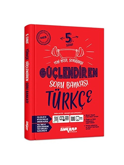 Ankara Yayıncılık 5. Sınıf Türkçe Güçlendiren Soru Bankası