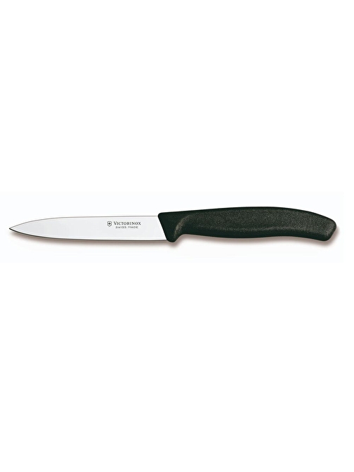 Victorinox Swissclassic 10Cm Soyma Bıçağı Siyah 6.7703