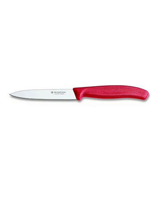 Victorinox Swissclassic 10Cm Soyma Bıçağı Kırmızı 6.7701