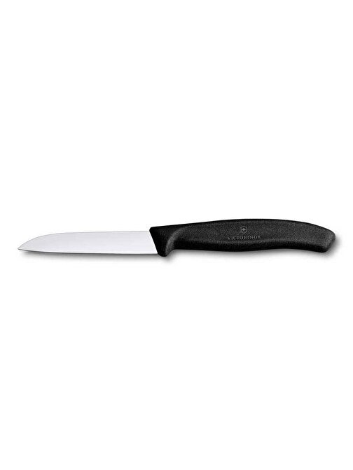 Victorinox Swissclassic 8Cm Soyma Bıçağı Siyah 6.7403