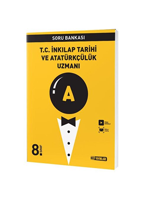 Hız Yayınları 8. Sınıf T.C. İnkılap Tarihi ve Atatürkçülük Uzman Soru Bankası