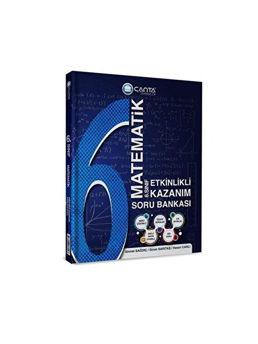 Çanta Yayınları 6. Sınıf Yeni Matematik Etkinlikli Kazanım Soru Bankası
