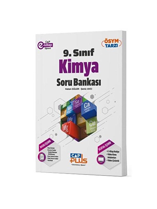 Çap Yayınları 9. Sınıf Kimya Plus Soru Bankası