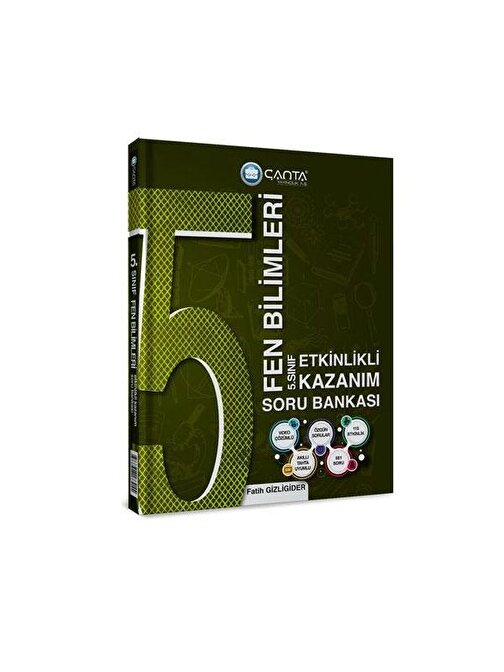 Çanta Yayınları 5. Sınıf Yeni Fen Bilimleri Etkinlikli Kazanım Soru Bankası